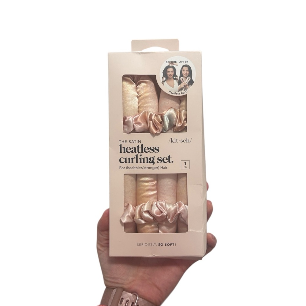 Kitsch Heatless Curling Set New With Tags